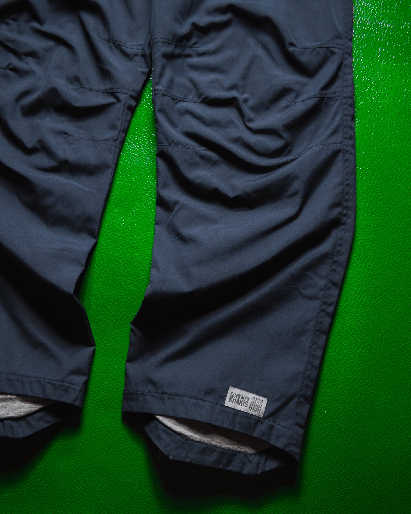 Early 2000s Navy Lined Tech Pants (~34~)