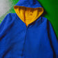 Mid 2000s Chill- Buster Reversible Waffle / Thermal Blue Yellow Hoody (M~L)