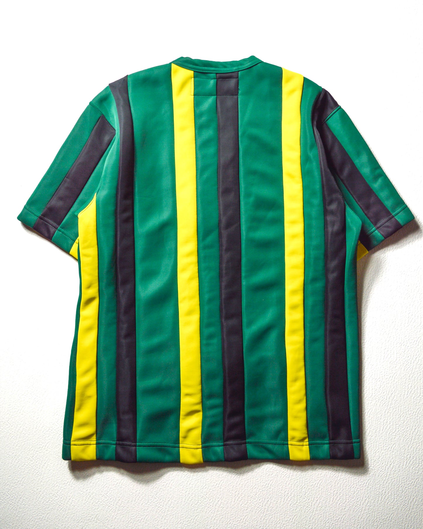 2000 Panelled Green Yellow Black Jersey (~S~)