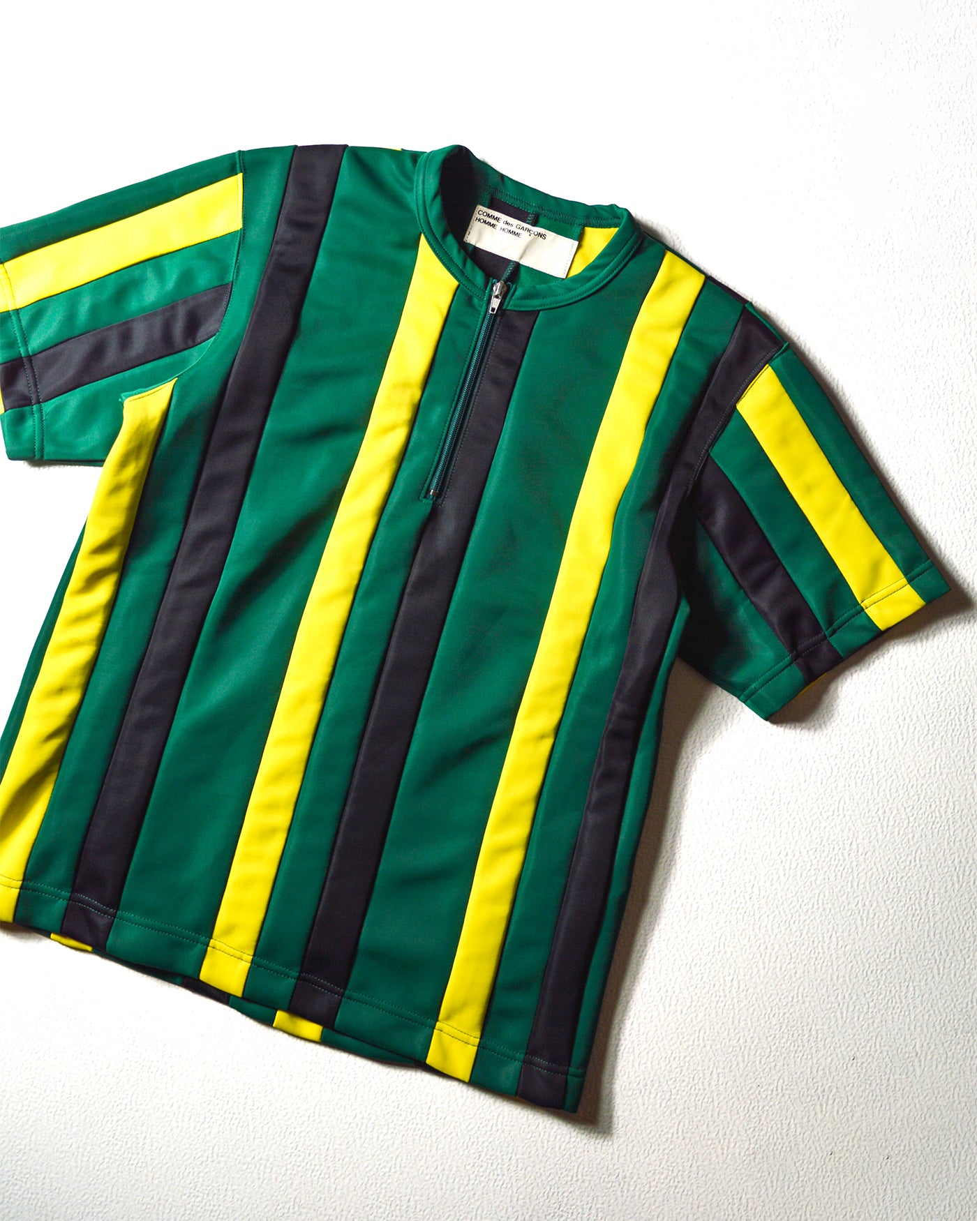 2000 Panelled Green Yellow Black Jersey (~S~)