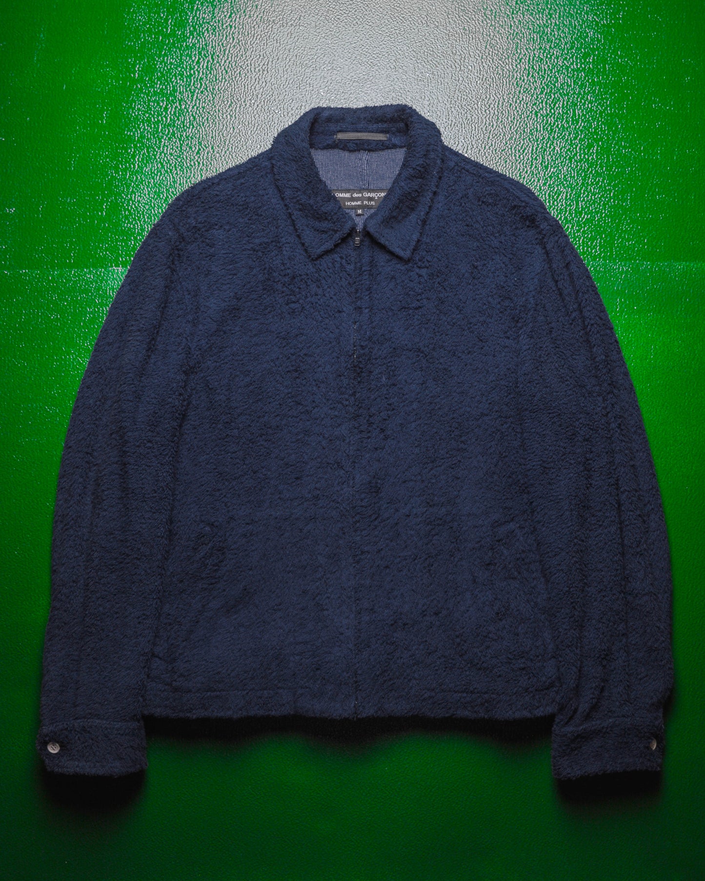 SS 1996 Navy Terry Fleece Work Jacket (M)