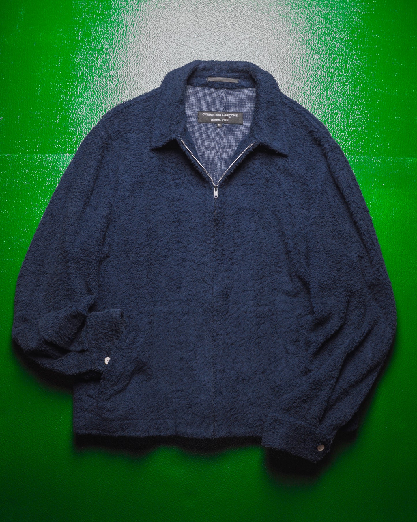 SS 1996 Navy Terry Fleece Work Jacket (M)