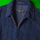 SS 1996 Navy Terry Fleece Work Jacket (M)