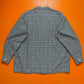1997 Grey Plaid Open Collar Boxy Shirt (~L~)