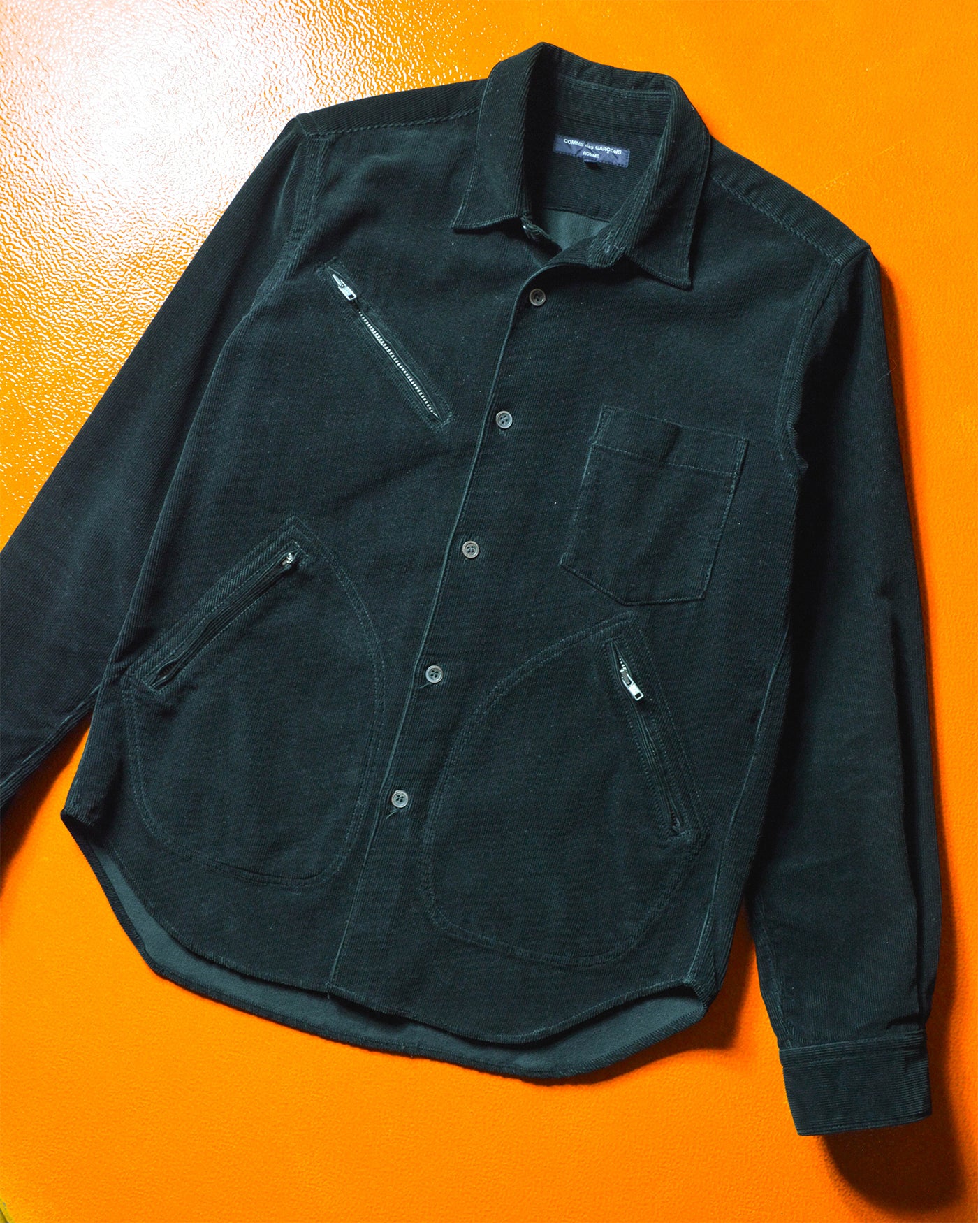2004 Black Corduroy Cargo Shirt (~M~)