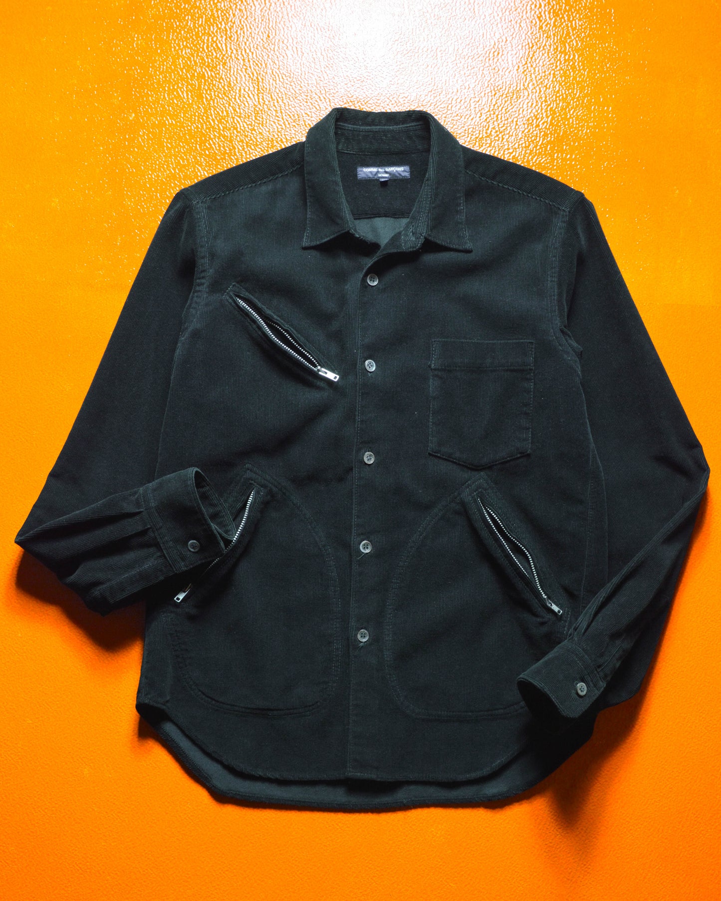 2004 Black Corduroy Cargo Shirt (~M~)
