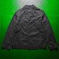 2005 Exaggerated Stitch Washed Black Cargo Pocket Jacket (M)