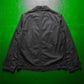 2005 Exaggerated Stitch Washed Black Cargo Pocket Jacket (M)