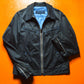 2008 Contrast Stitch Black Blue Work Jacket (M)