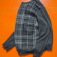 Tonal Plaid Front Knit Sweater (~M~)