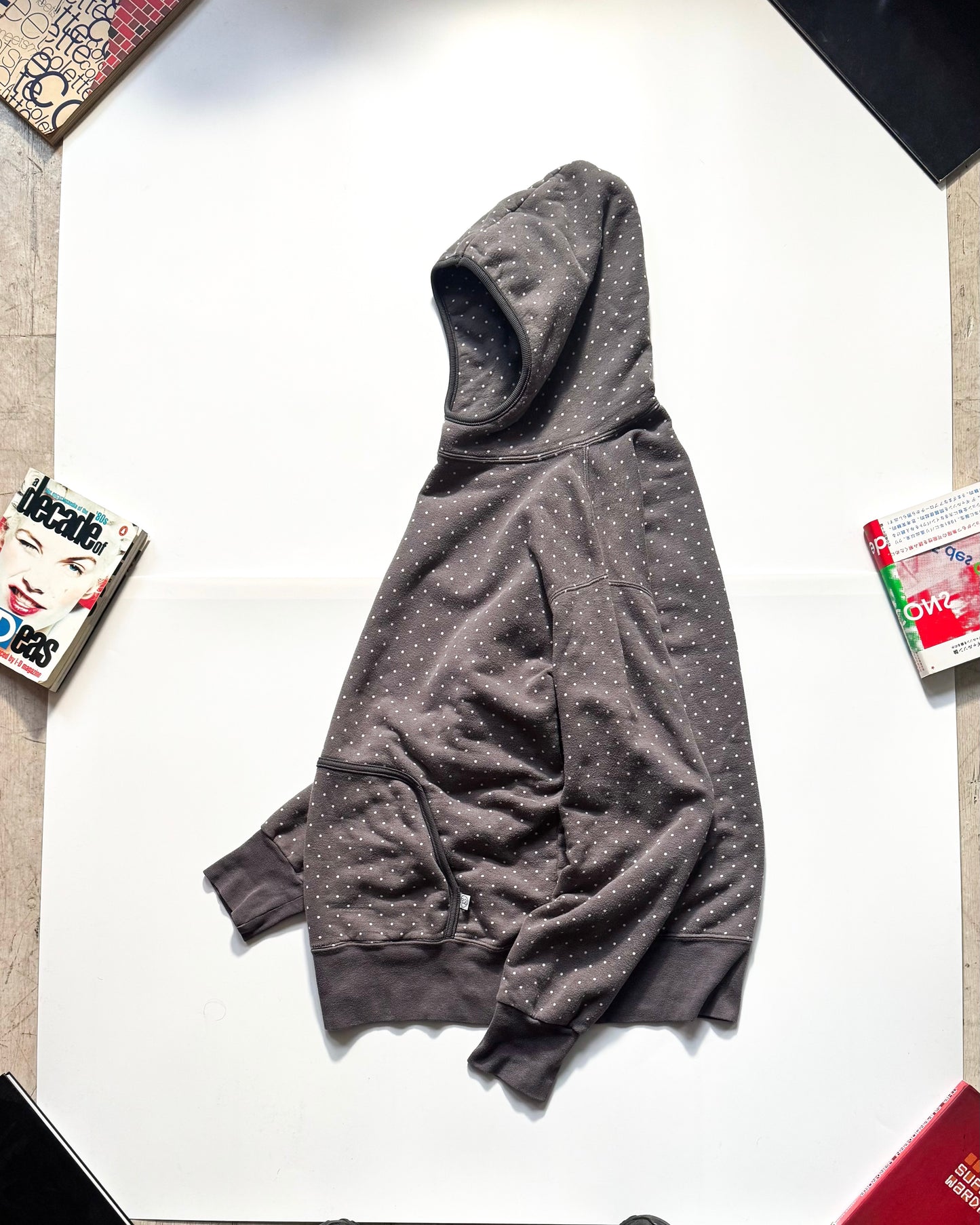 2001 Polka Dot Grey Hoody (~M~)