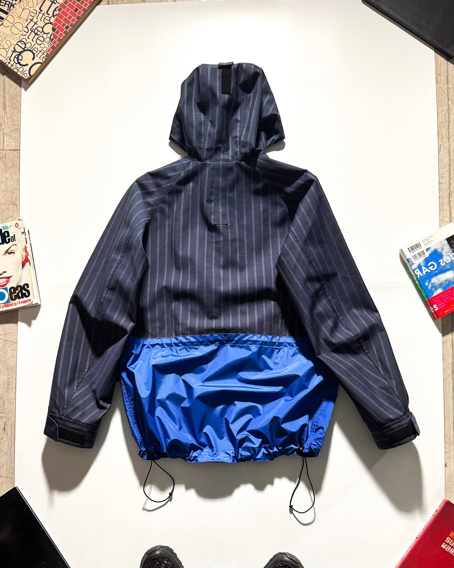 2017 Split Blue / Pinstriped Shell Jacket (~M~)