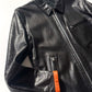1999 Perforated Orange Trim Leather Jacket (~M~)