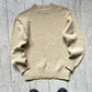 Cream Boxy Knit Jumper (~M~)