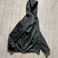 FW1999 Grey/ Green Hooded Snap Down Lightly Padded Minimal Jacket (~M~)