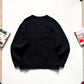 90s Black Boxy Jumper (M~L)
