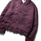 80s Plum Purple  Padded Work Jacket (~L~)