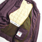 80s Plum Purple  Padded Work Jacket (~L~)