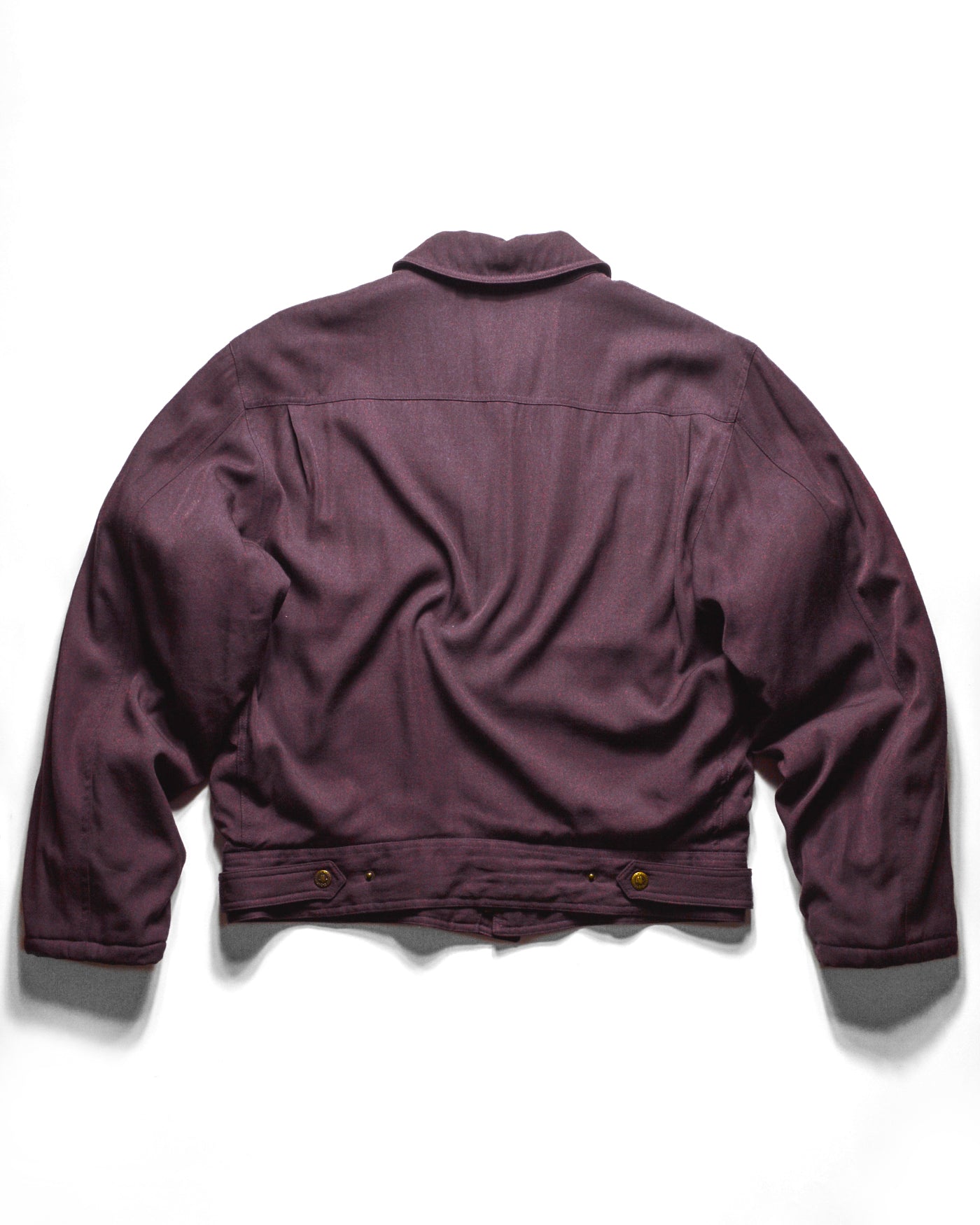 80s Plum Purple  Padded Work Jacket (~L~)