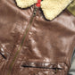 AW 1982 Dutch Police Leather Jacket (M~L)