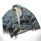 Reversible 1997 White Label Blue Plaid Jacket (~M~)