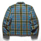 Reversible 1997 White Label Blue Plaid Jacket (~M~)