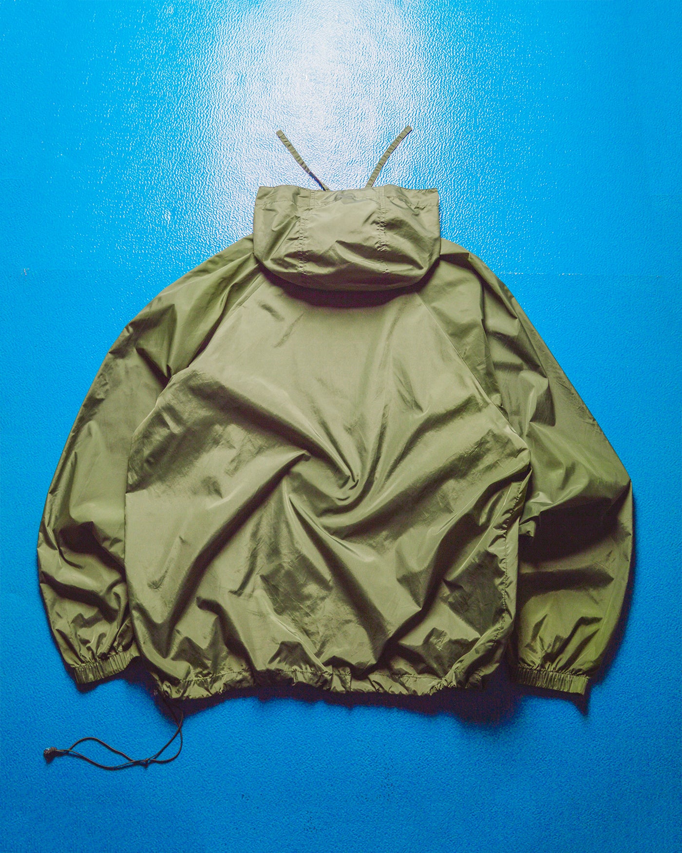 Early 2000s "Parachutech" Dual Zip Green Anorak Jacket (~M~)
