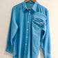 2000 Vivid Blue Packable Shirt (~L~)