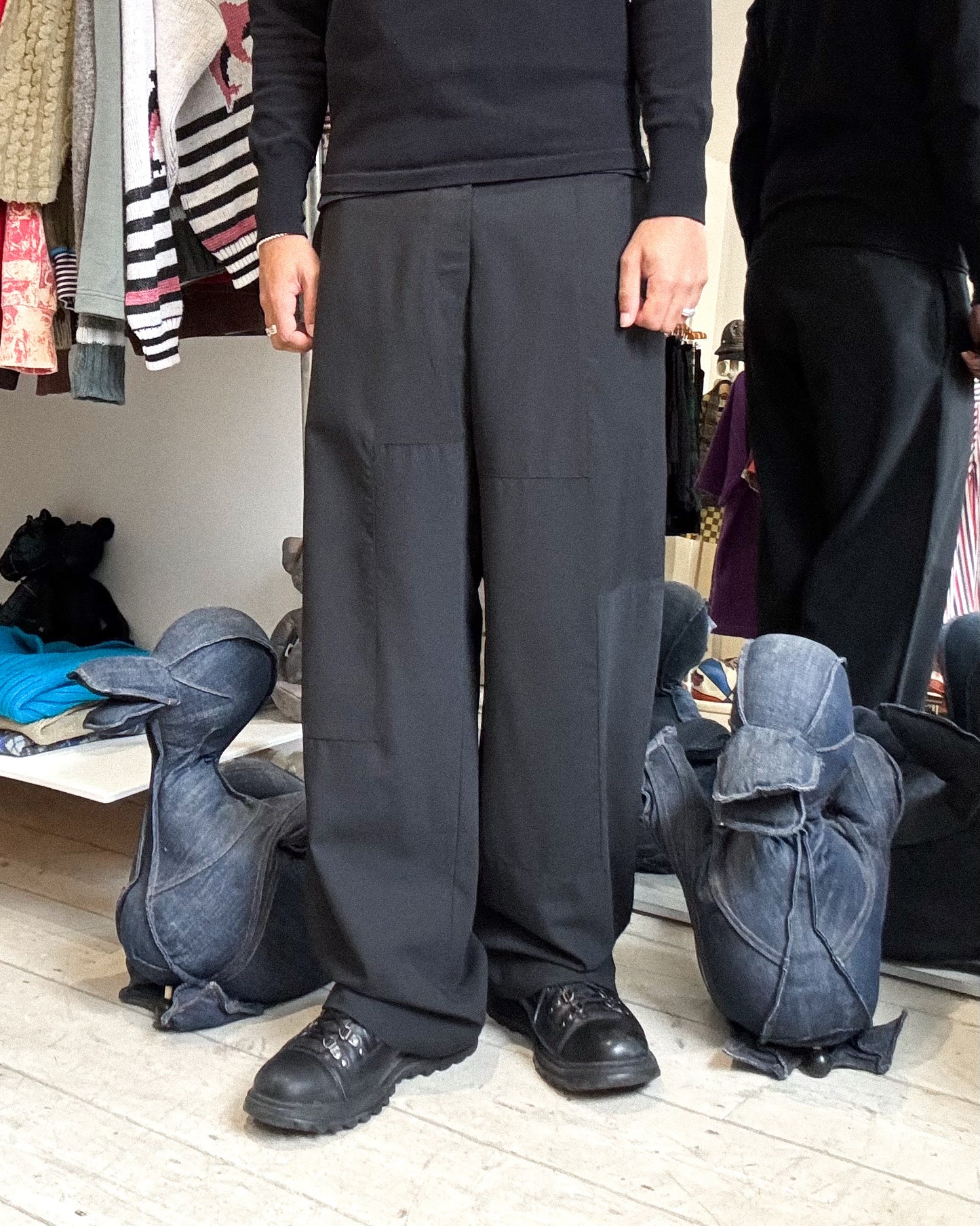Early 2000s Tonal Patchwork Pants (~32~)