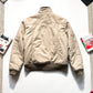 Beige Double Stacked Pocket Padded Work Jacket (~L~)