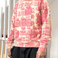 2007 Cream / Dusty Pink Speaker Print Jumper (~M~)