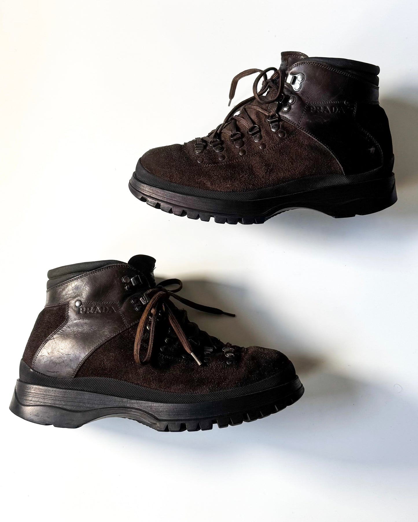 2018 Brown Leather/ Suede Hiking Boots  Shoes (7)