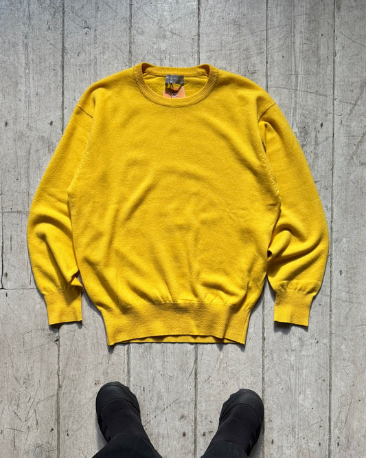 1990 Yellow Light Knit Jumper  (M~L)