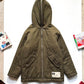 Spring 2000 Faux Fur  Face Full Zip Parka Jacket (~M~)