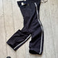 Early 2000s Navy Center Striped Taping Pants  (28 + 36 )