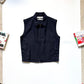 90s Navy Boxy Vest (~M~)