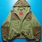 Panelled Cotton Green  Brown Zip Up Hoody (~M~)