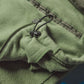 Panelled Cotton Green  Brown Zip Up Hoody (~M~)