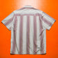 Early 2000s Striped Polka / Halftone / Bokeh Effect Shirt  (~L~)