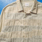 90s Patchwork Check Longsleeve Shirt (~M~)