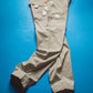 Cream Utility Panelled Multi-Pocket Pants (~32)