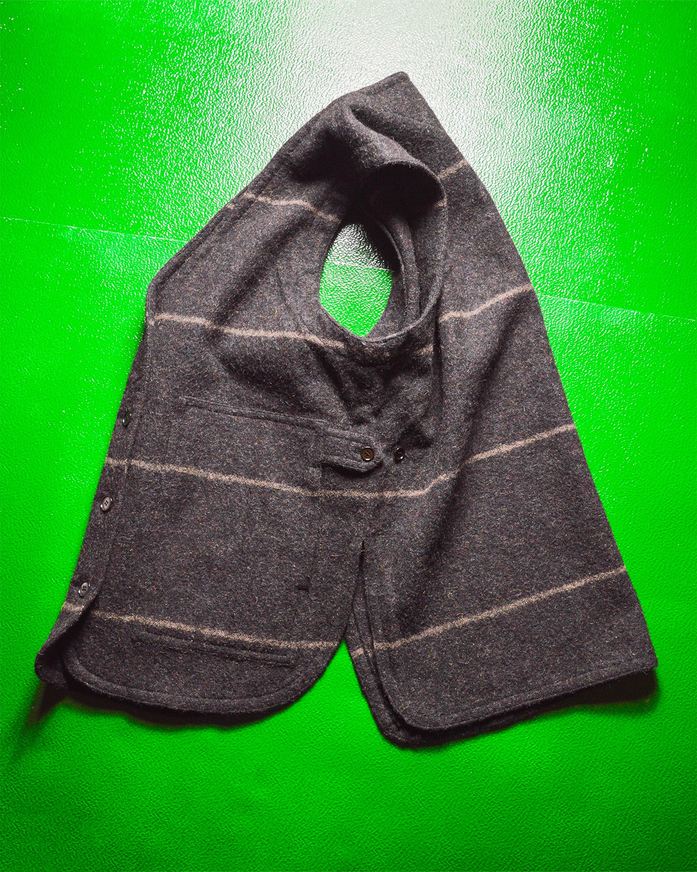 Sport 70s Striped Wool Vest (~L~)