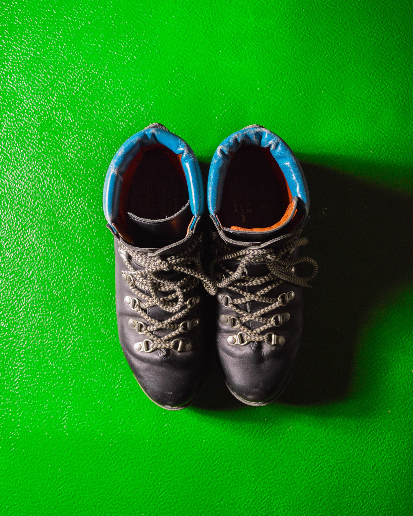 Issey Miyake x Paraboot Blue Trim Hiking Boots (UK7.5)