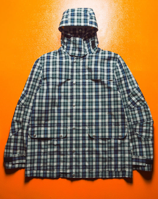 2008 Navy  Green Plaid Jacket (~L~)