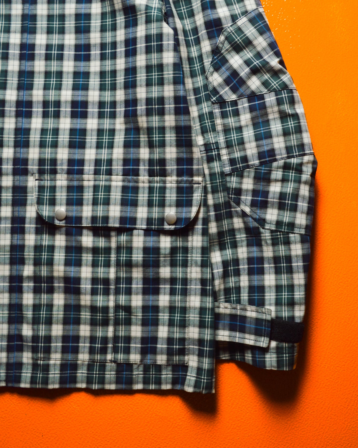 2008 Navy  Green Plaid Jacket (~M~)