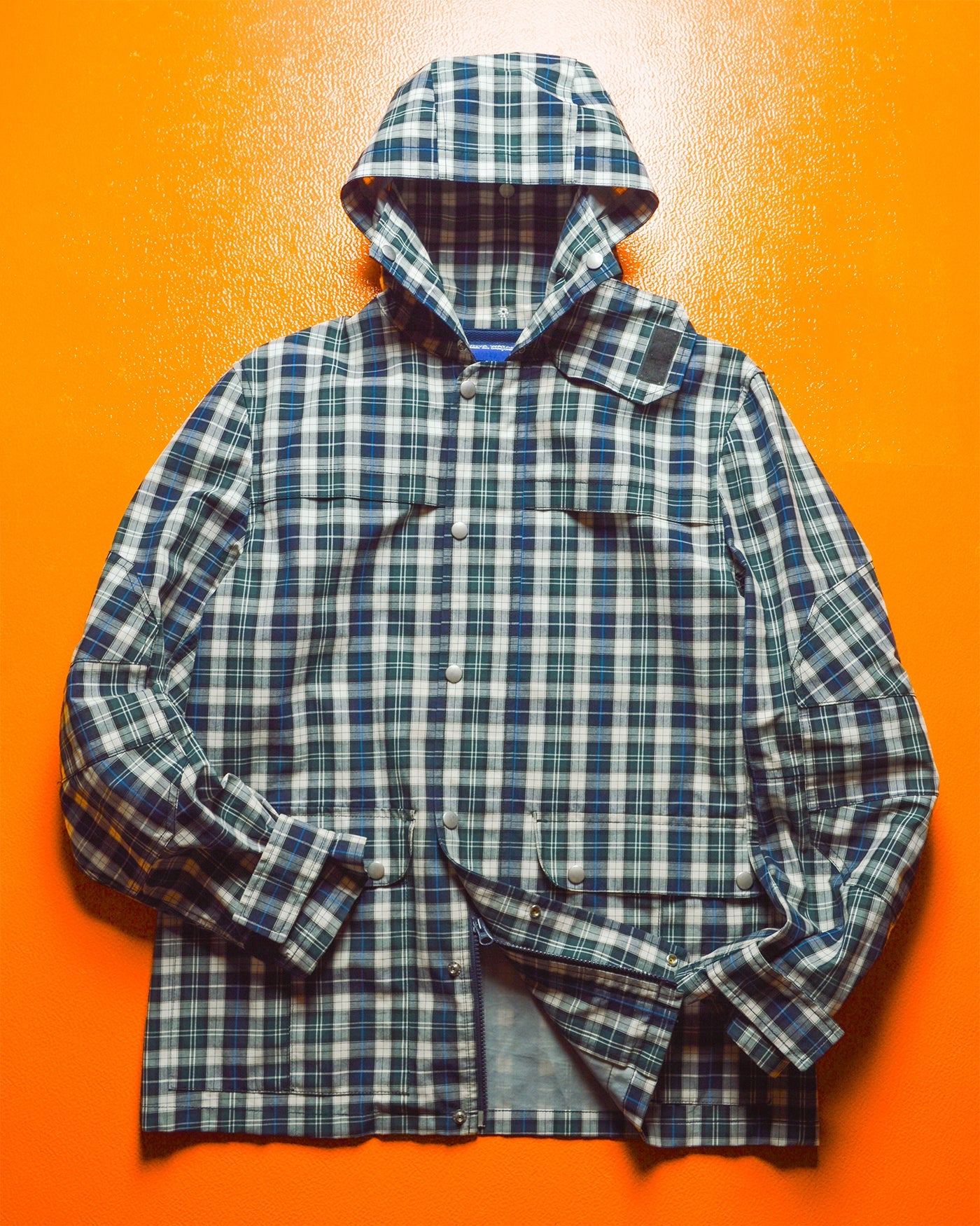 2008 Navy  Green Plaid Jacket (~M~)
