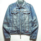 Marithe Francois Girbaud  M+FG Butterfly Striped Denim Jacket (~M~)