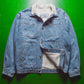 Sport 90s Fleece Lined / Boa Denim Jacket (~XL~)