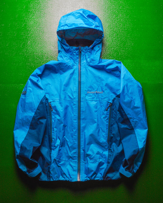 Two Tone Blue Gore-tex Packable Shell Jacket (S~M)