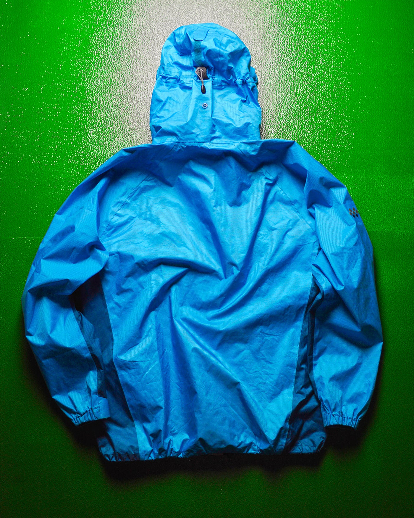 Two Tone Blue Gore-tex Packable Shell Jacket (S~M)